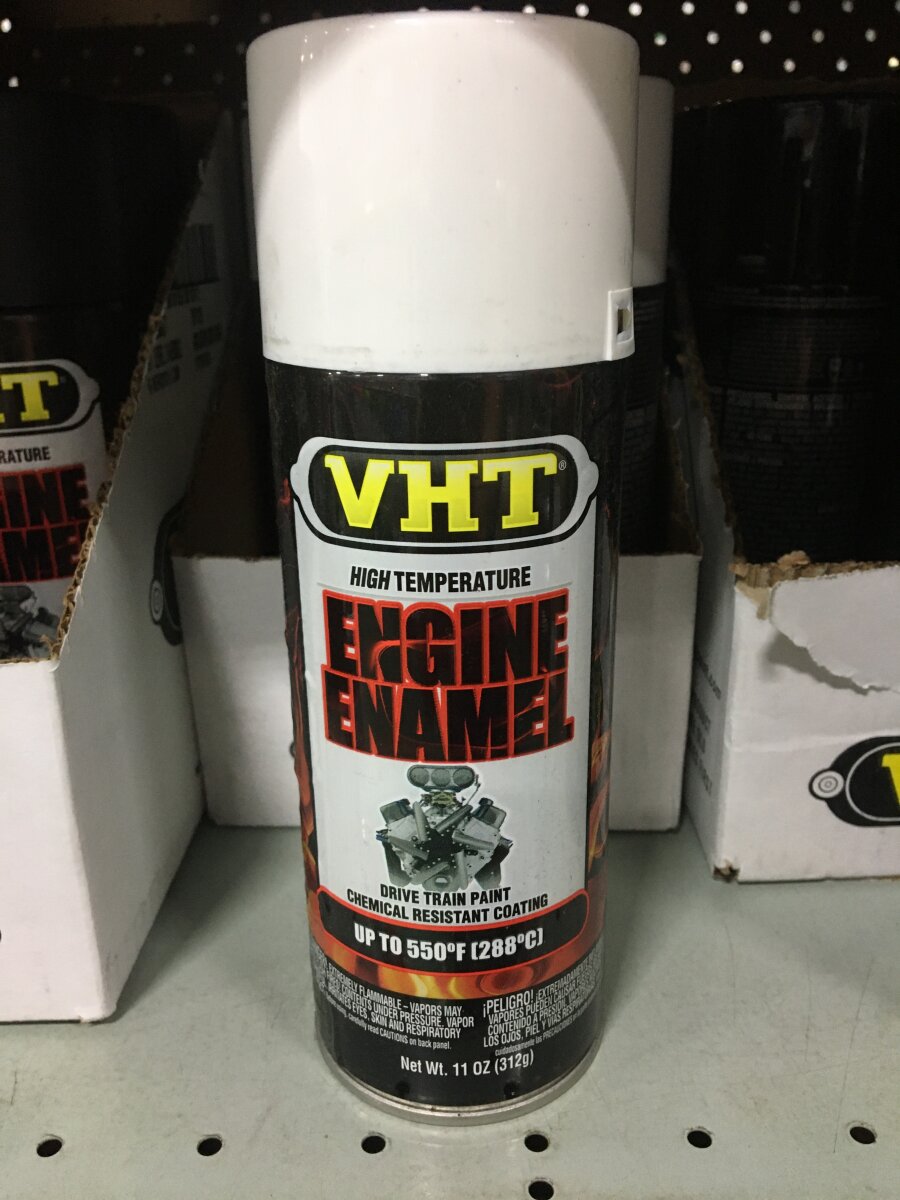 VHT Engine Enamel Gloss White SP129 Wynn Fraser