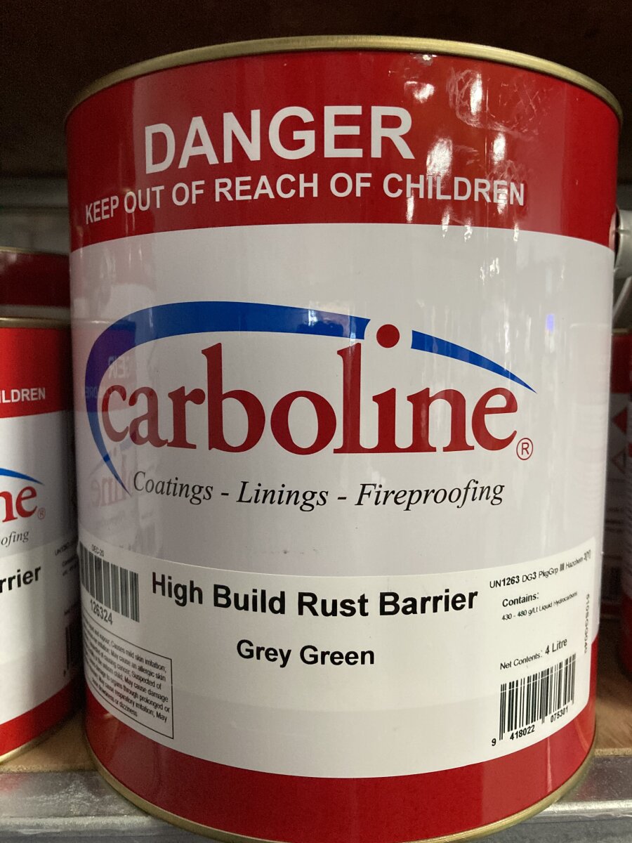 AL High Build Rust Barrier Grey-Green 4L - Wynn Fraser