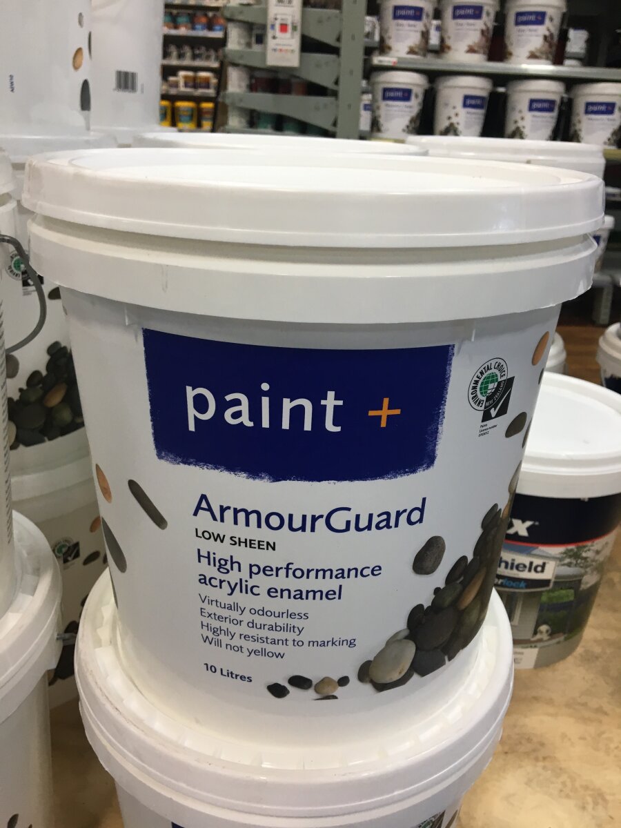 ArmourGuard Low Sheen White 10l Wynn Fraser