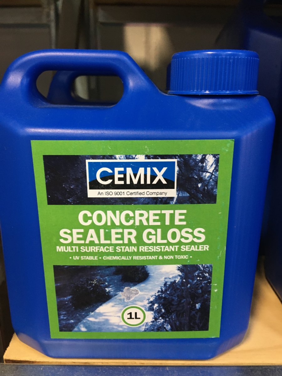 CM Cemix Concrete Sealer WB Gloss 1Ltr Wynn Fraser