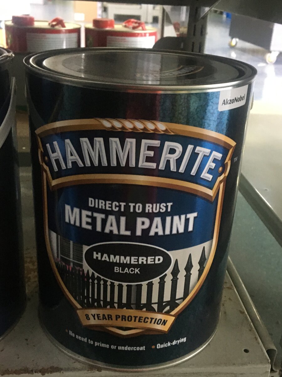hammerite hammered brown