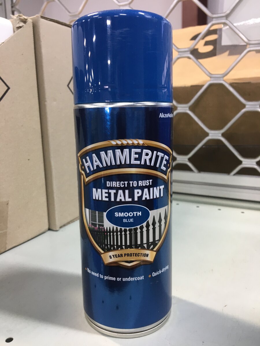 Hammerite Aero Smooth Blue 400ml Wynn Fraser
