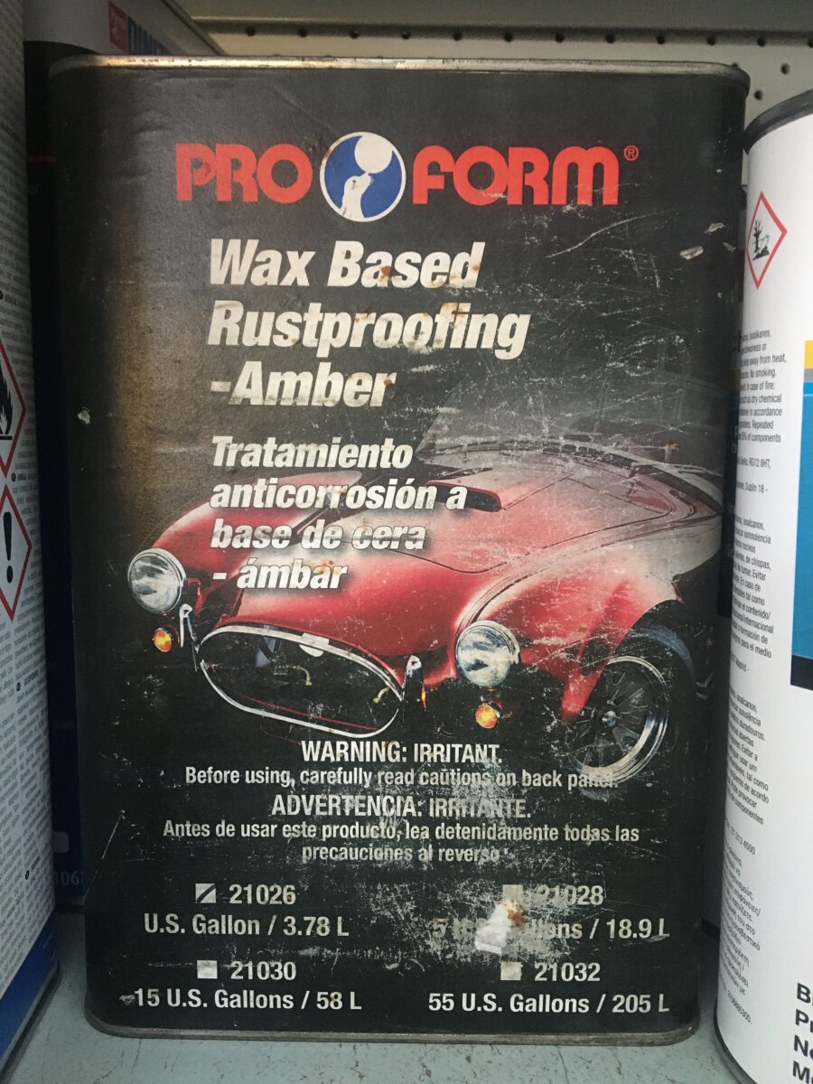 PF Wax Based Rust Proof PF21026 3.78Ltr Wynn Fraser