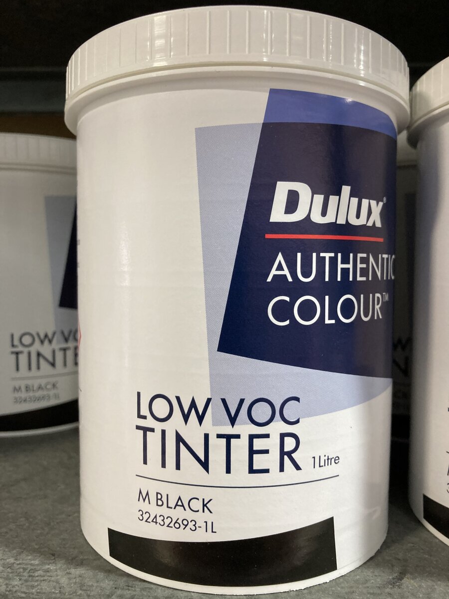 DU Low VOC Tinter 1L M Black Wynn Fraser