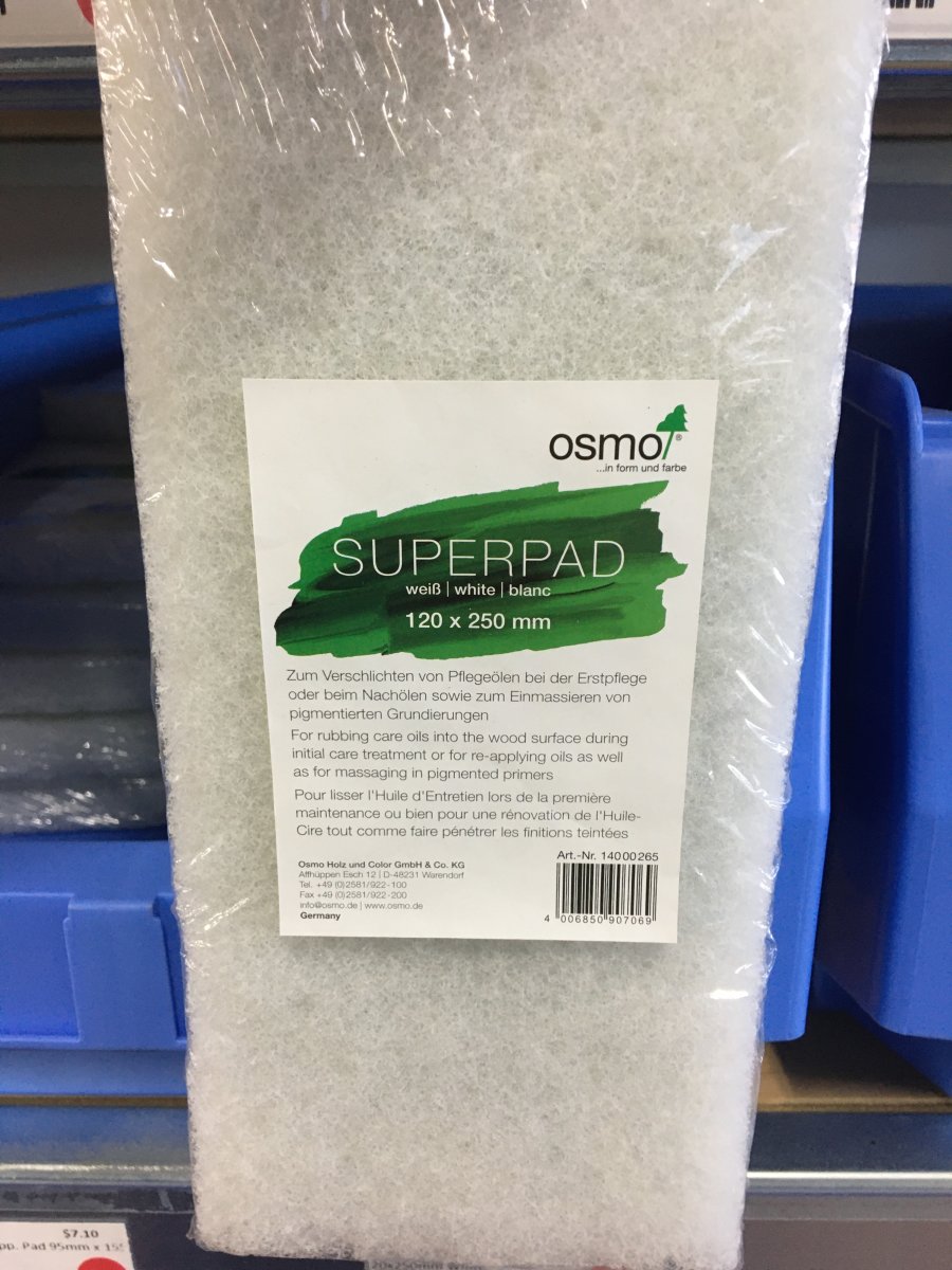 Osmo Large Superpad 120x250mm White Wynn Fraser