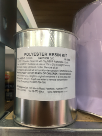 Polymal Polyester Resin (LSE) 1kg (1L) - Wynn Fraser