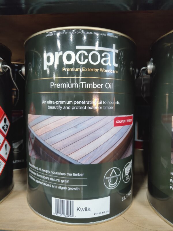 Premium Exterior Timber Oil Kwila 5L