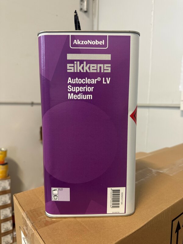 VR SIKKENS AUTOCLEAR LV CLEAR COAT SUPERIOR MED 5L