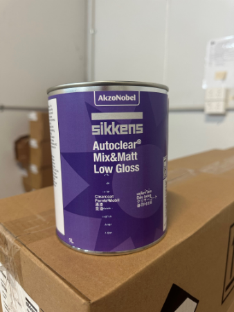 VR SIKKENS AUTOCLEAR CLEAR COAT MIX & MATT LOW GLOSS 1L