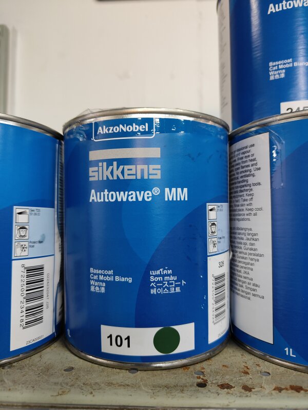 VR SIKKENS AUTOWAVE BASECOAT TONER MM 101 WHITE
