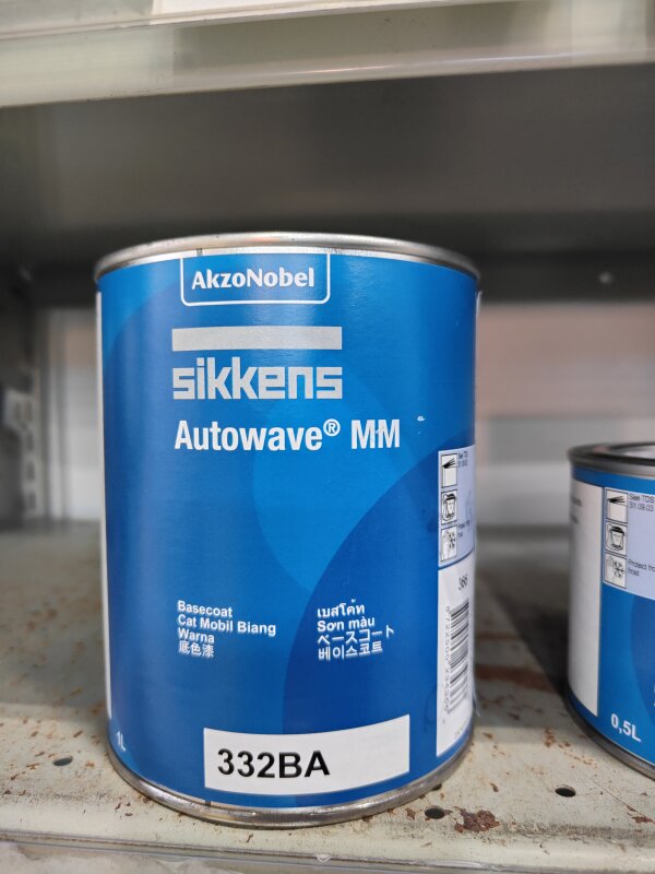 VR SIKKENS AUTOWAVE BASE COAT TONER MM 332BA BLUE (VIOLET)