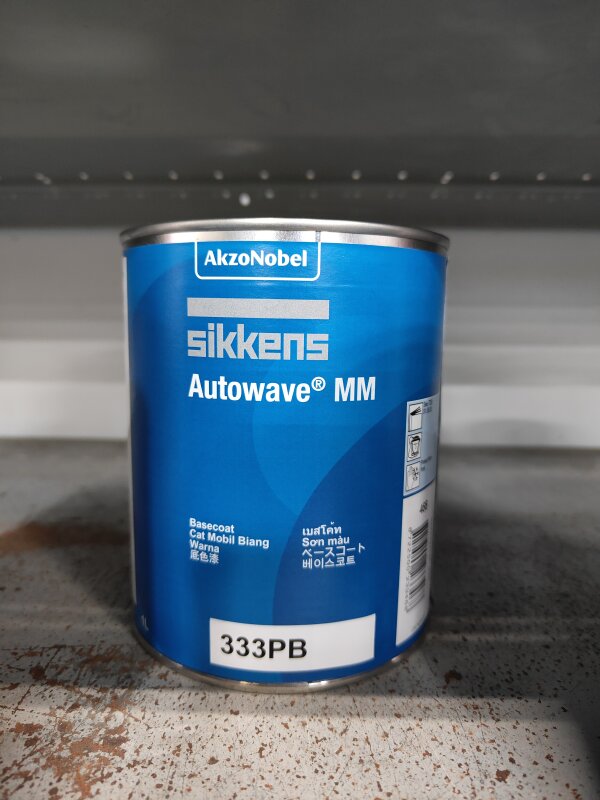 VR SIKKENS AUTOWAVE BASE COAT TONER MM 333PB BLUE (GREEN)