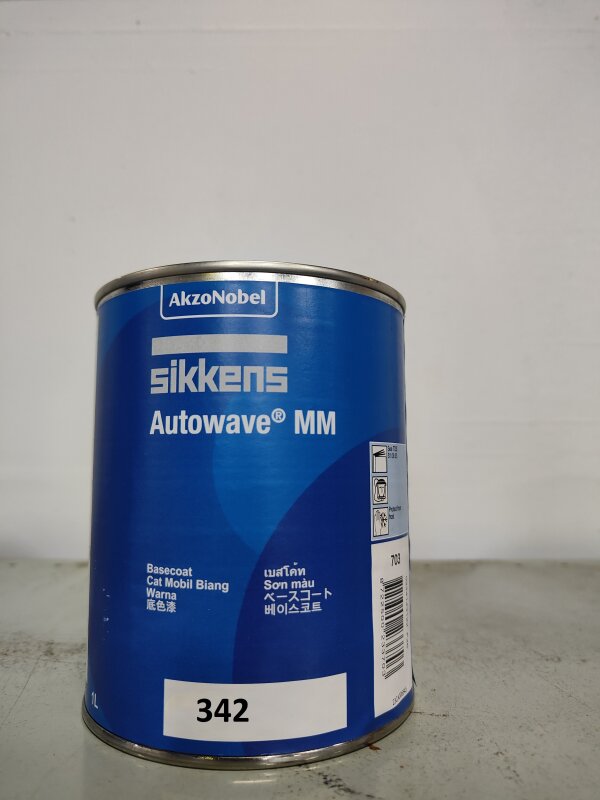 VR SIKKENS AUTOWAVE BASE COAT TONER MM 342 BLUE (VIOLET) 1L