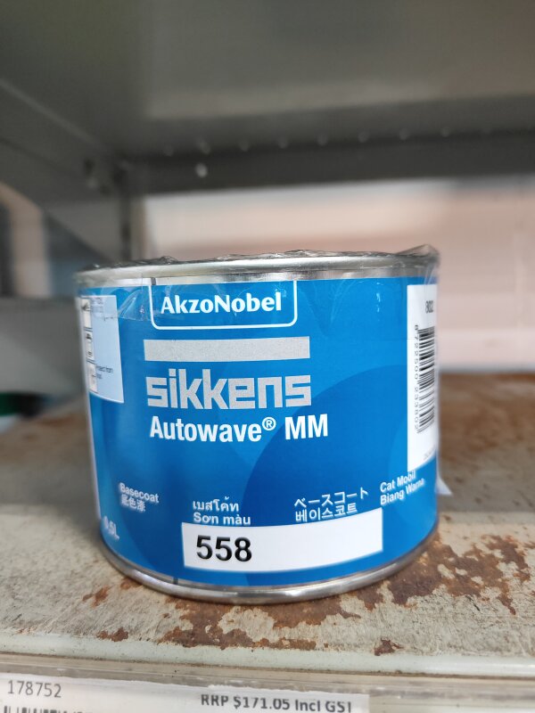VR SIKKENS AUTOWAVE MM 558 YELLOW (ORANGE) 500ML