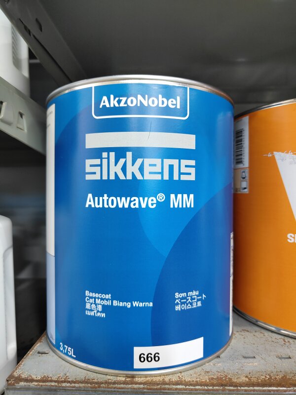 VR SIKKENS AUTOWAVE BASE COAT TONER MM 666