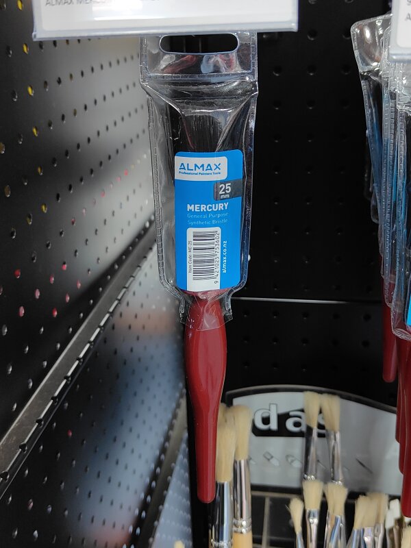 ALMAX MERCURY BRUSH 25MM