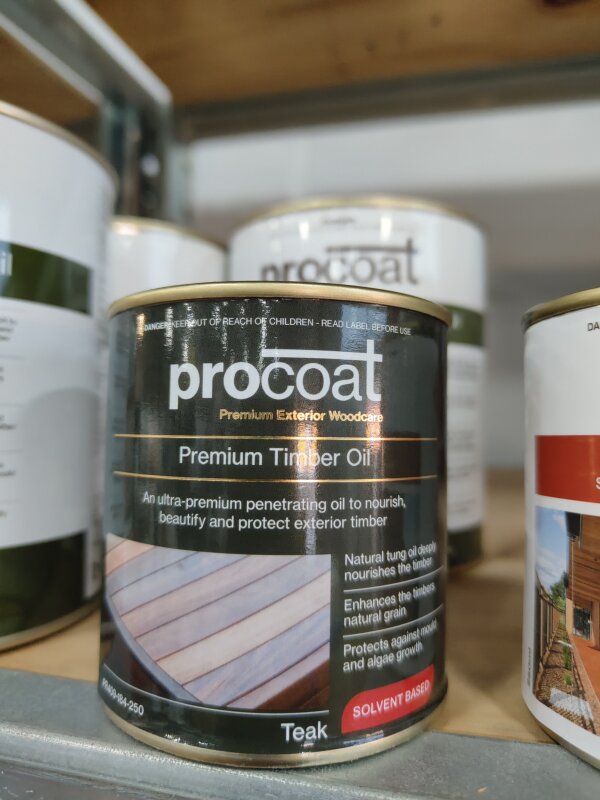 Premium Exterior Timber Oil Teak 250ml