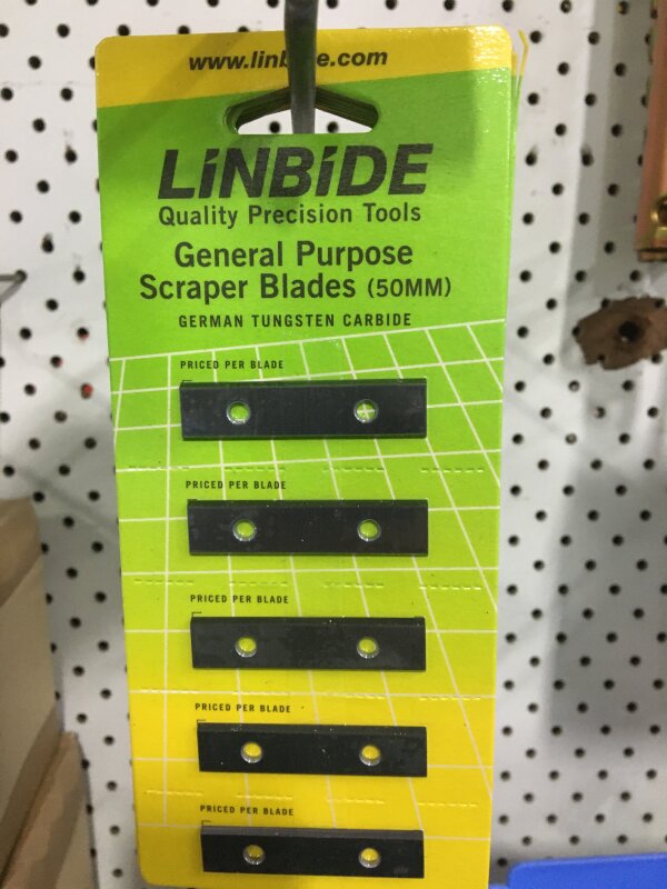LB Linbide Scraper Blade 50mm Each