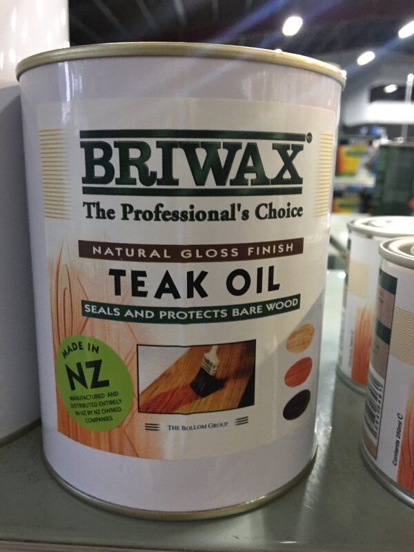 BR BRIWAX Teak Oil 1L