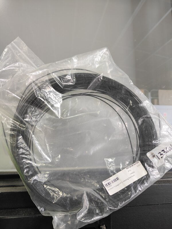 IM 3mm Triangle PP-C Welding Rod Black