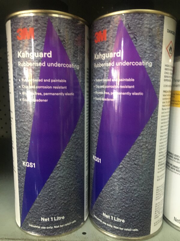 KBS UnderCoat Aerosol - Solvent-Based Aerosol Undercoating