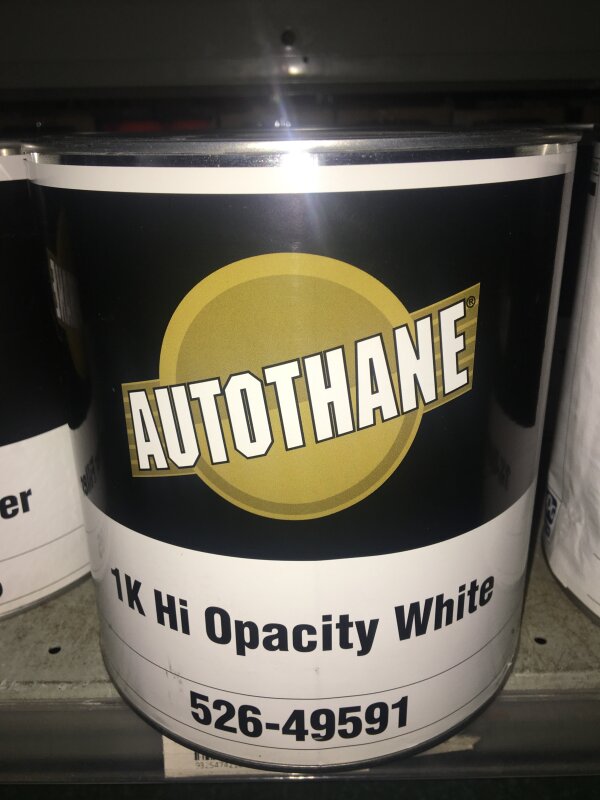 AUTOTHANE 1K HI OPACITY WHITE 4L