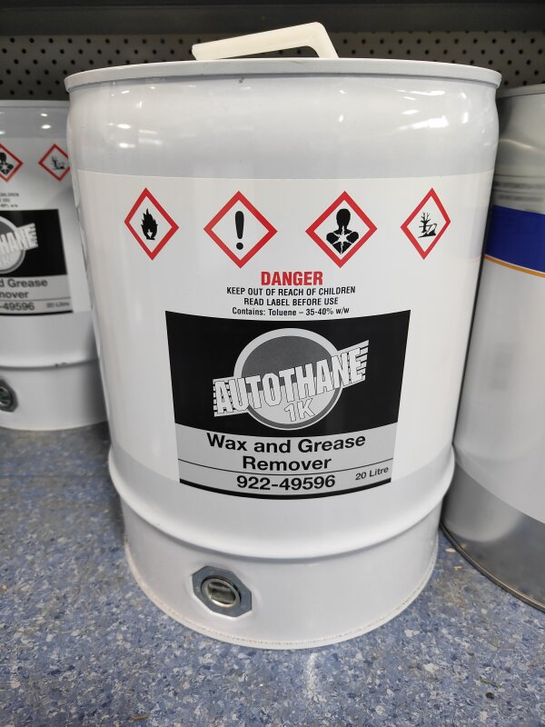 AUTOTHANE 1K WAX AND GREASE REMOVER / 20L