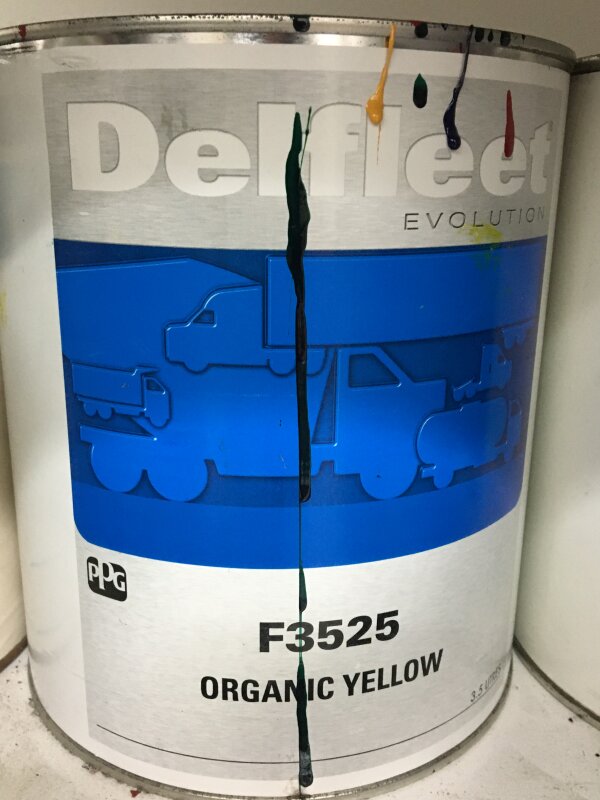 DELFLEET F3525 ORGANIC YELLOW / 3.5L