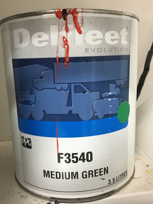 DELFLEET F3540 MEDIUM GREEN / 3.5L