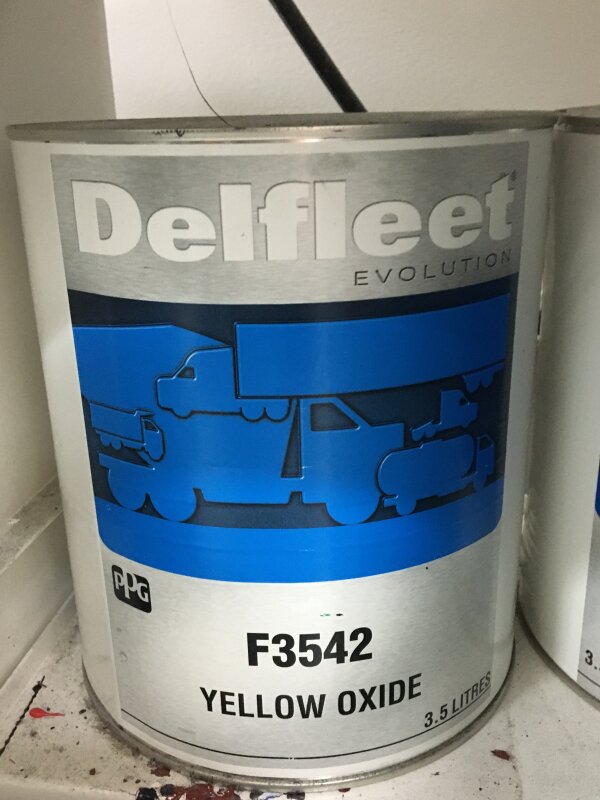 DELFLEET F3542 YELLOW OXIDE / 3.5L