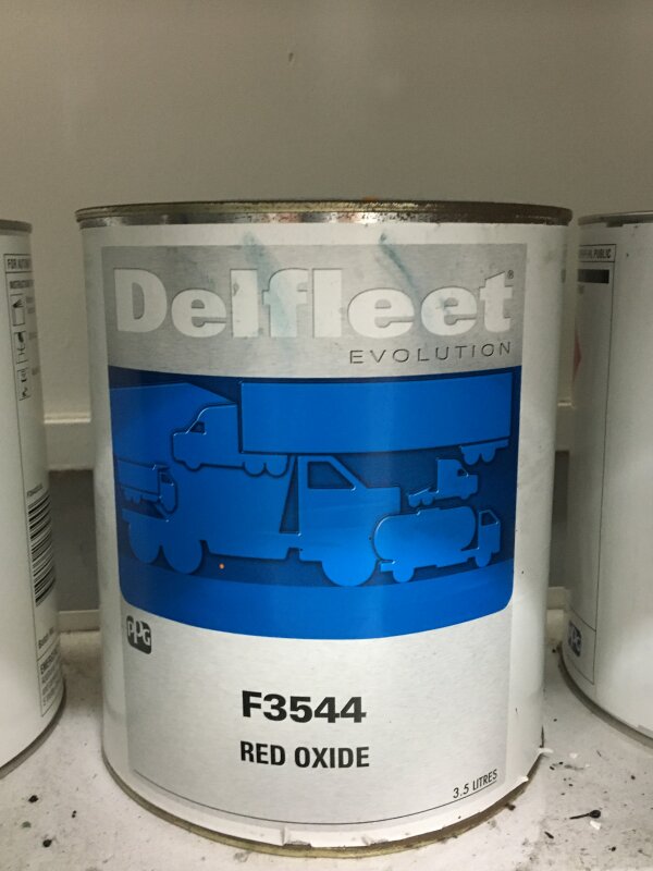 DELFLEET F3544 RED OXIDE / 3.5L