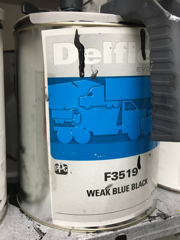 DELFLEET F3519 WEAK BLUE BLACK / 3.78L