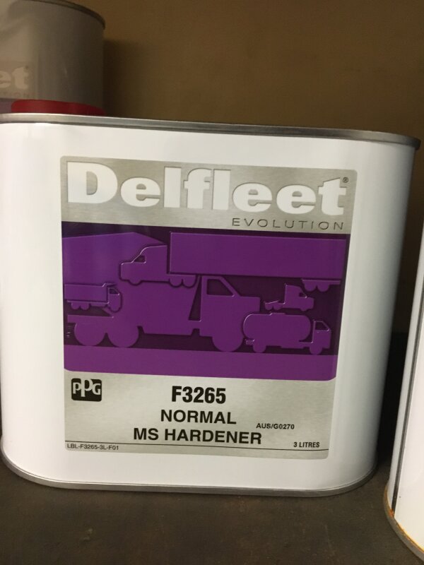 DELFLEET F3265 NORMAL MS HARDENER / 3L