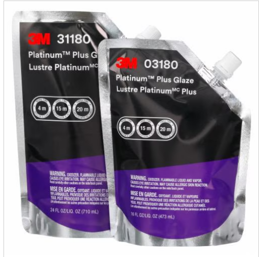3M PLATINUM PLUS GLAZE 24 OZ 31180