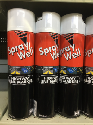 DM Highway Linemarker Aero - White 600ml