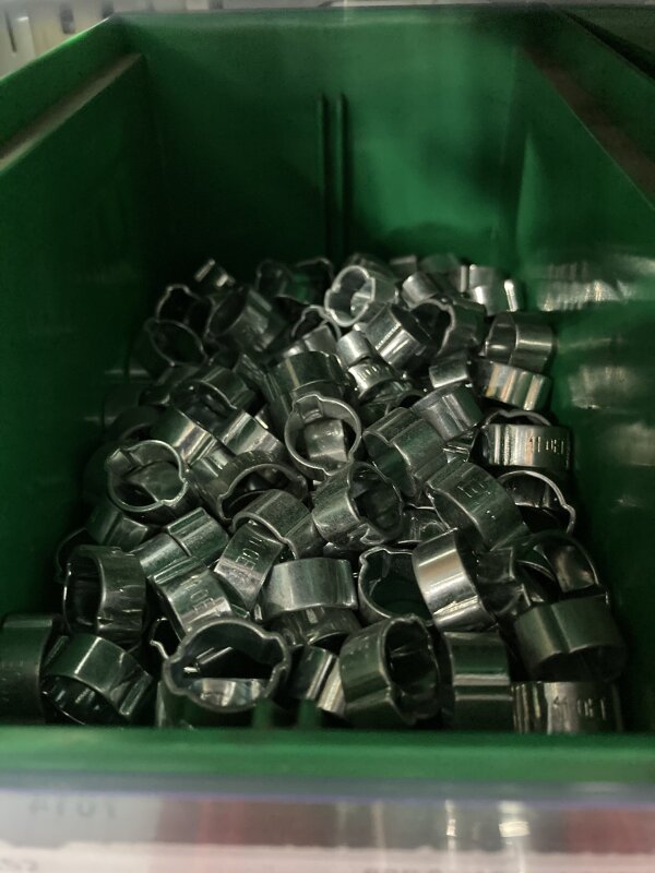 AF Hose Clip 2-Ear  9-11mm