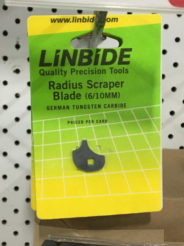 LB Linbide Scraper Radius Blade  GPB610R