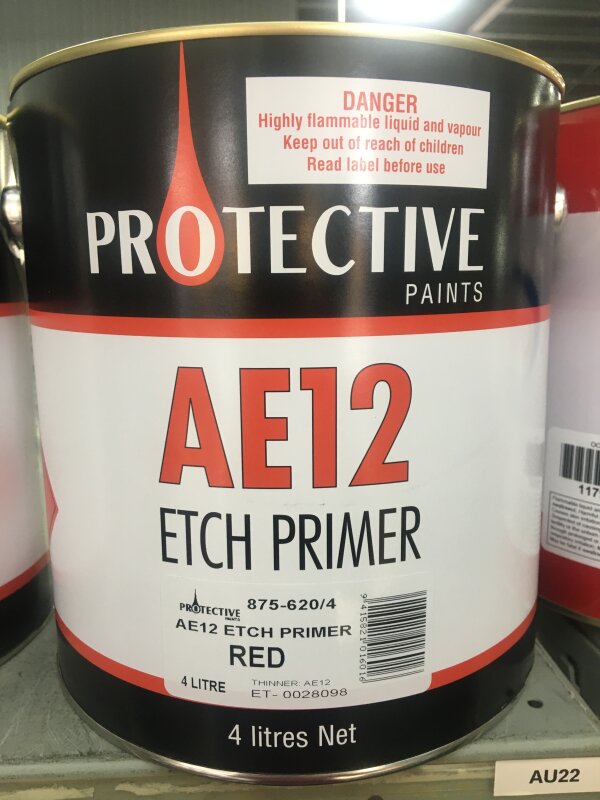 PR AE12 Etch Primer - Red 4L