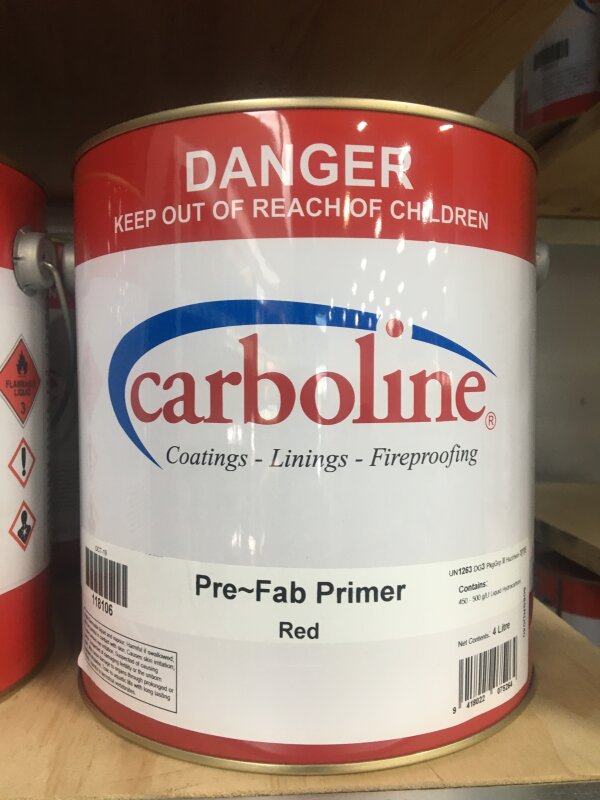 AL Pre-Fab Primer Red Oxide 4L