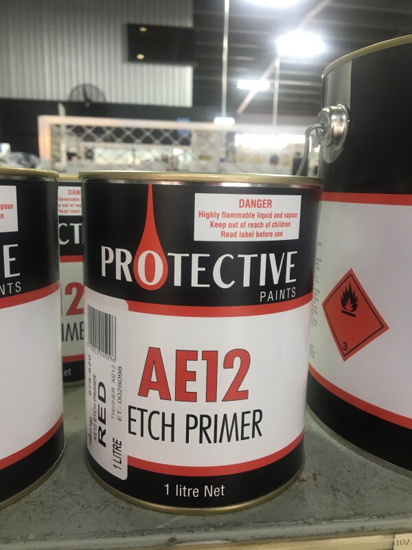 PR AE12 Etch Primer - Red 1L