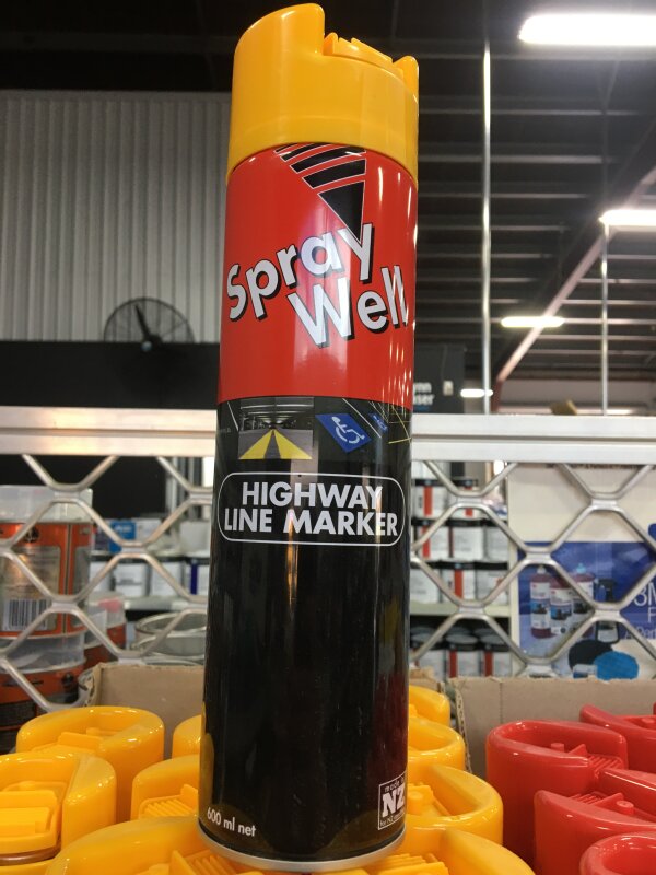 DM Highway Linemarker Aero - Yellow 600ml