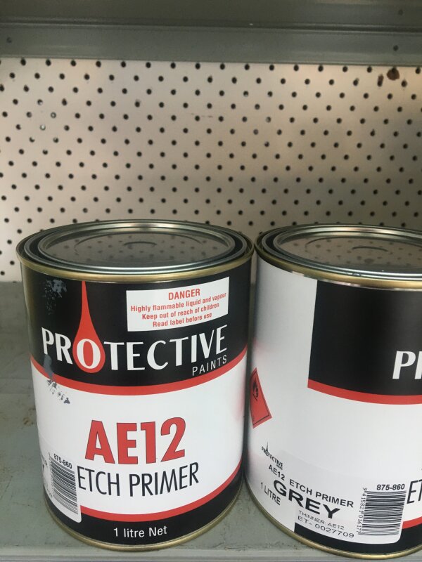 PR AE12 Etch Primer - Grey 1L