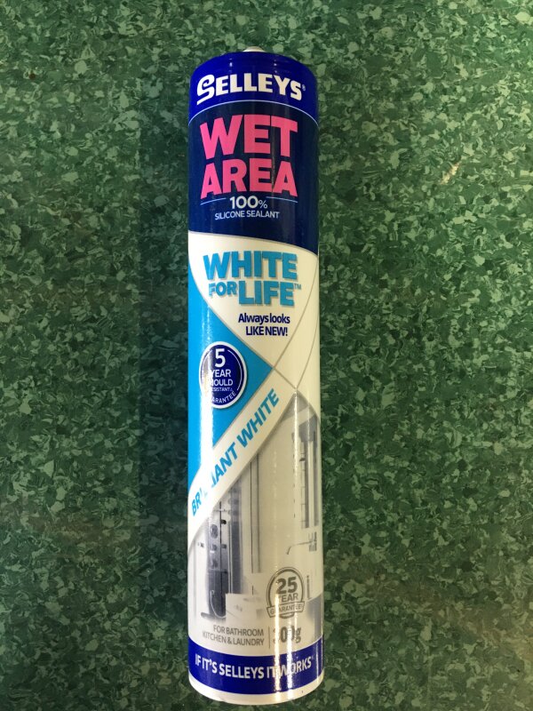 SE WetArea White for Life SiliconeSealan