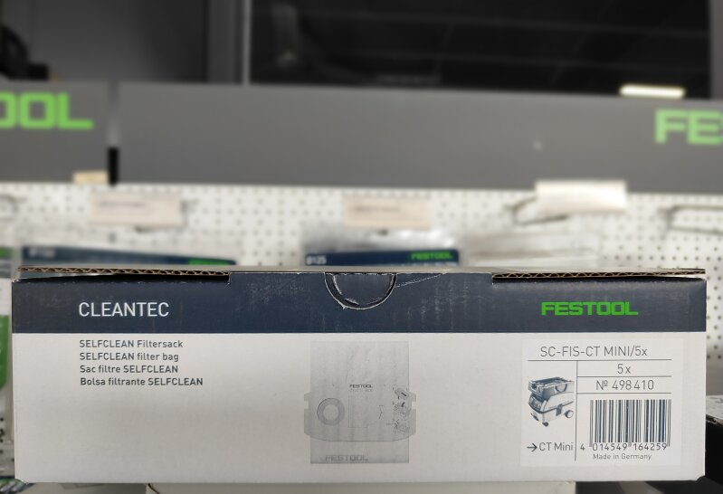 FE FESTOOL CT Mini Bag Box 5 498410