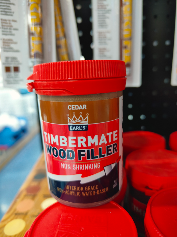 Timbermate Wood Filler - Cedar 250ml
