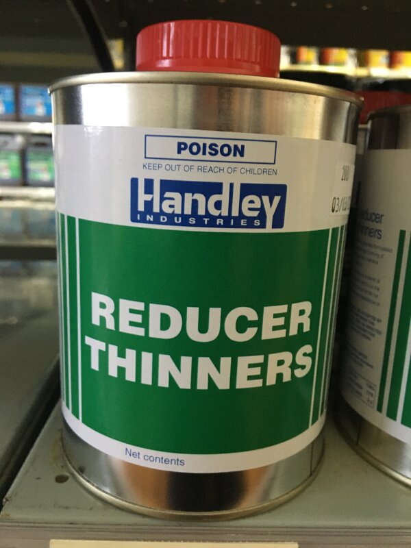 HY Handley Reducer Thinners - 1L