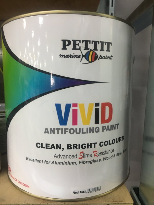 AYB Pettit Vivid Antifoul Red 4L