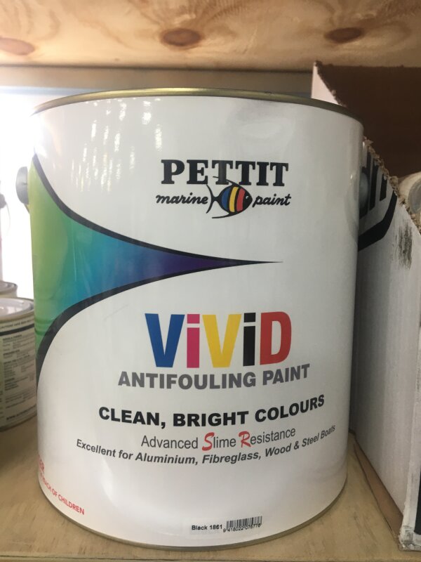 AYB Pettit Vivid Antifoul Black 4L