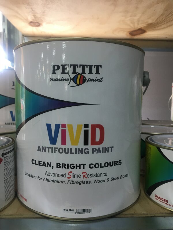 AYB Pettit Vivid Antifoul Blue 4L