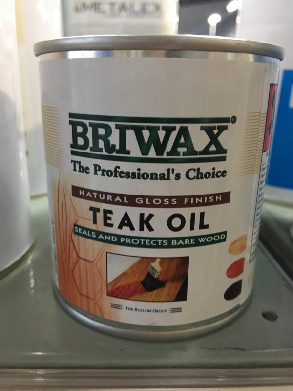 BR BRIWAX Teak Oil 250ml